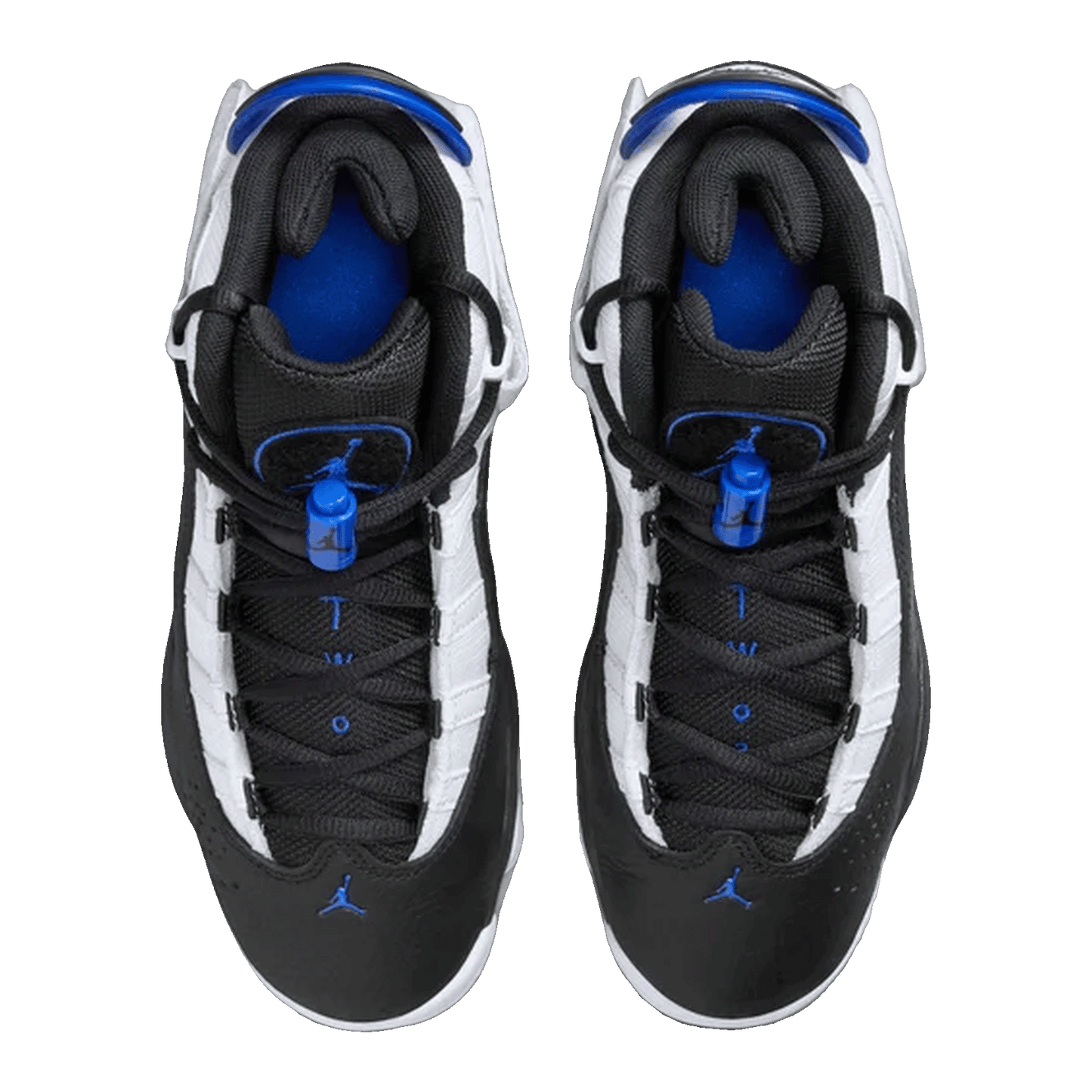 Nike Air Jordan 6 Rings White Black Game Royal (GS) Oben 323419-142