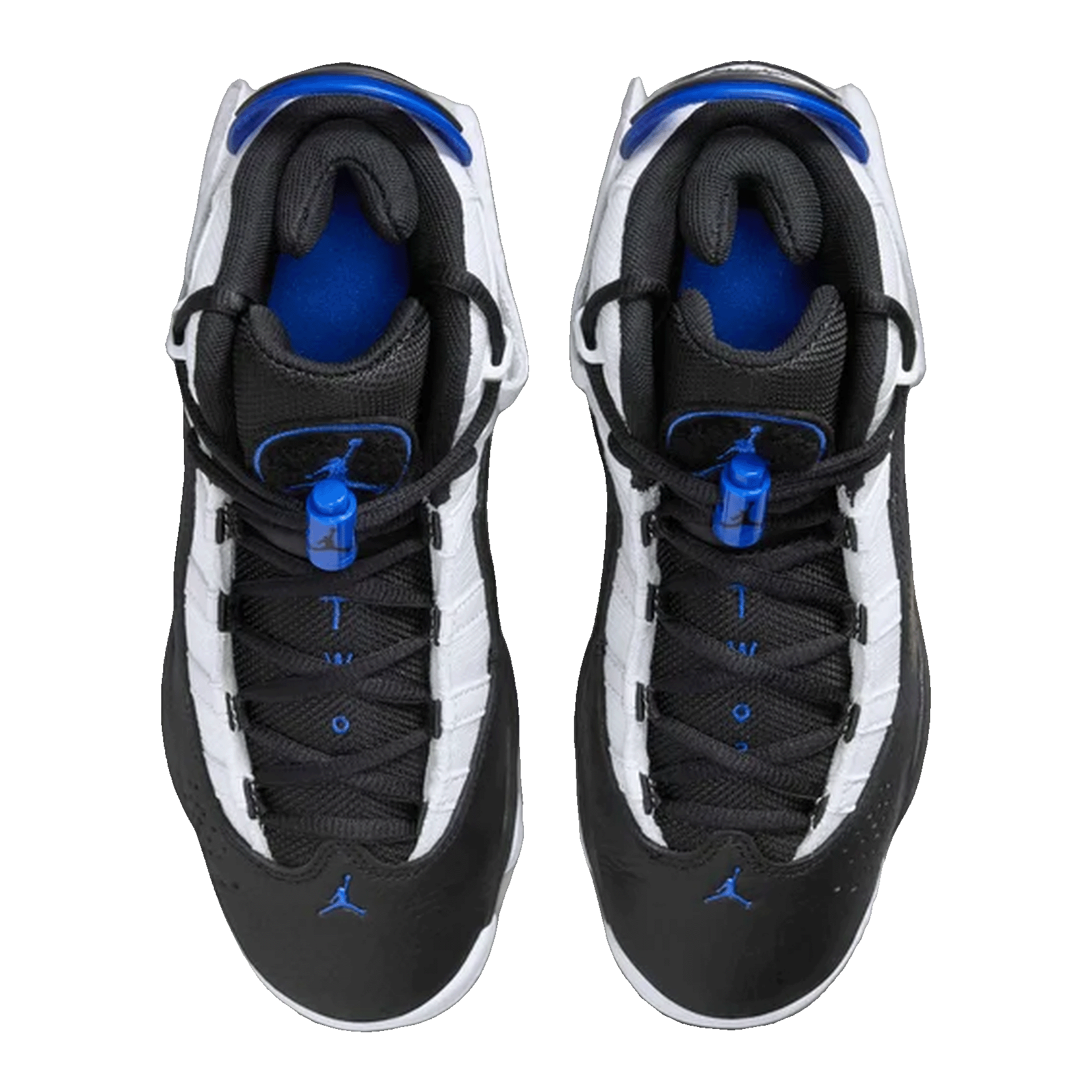 Nike Air Jordan 6 Rings White Black Game Royal (GS) Oben 323419-142