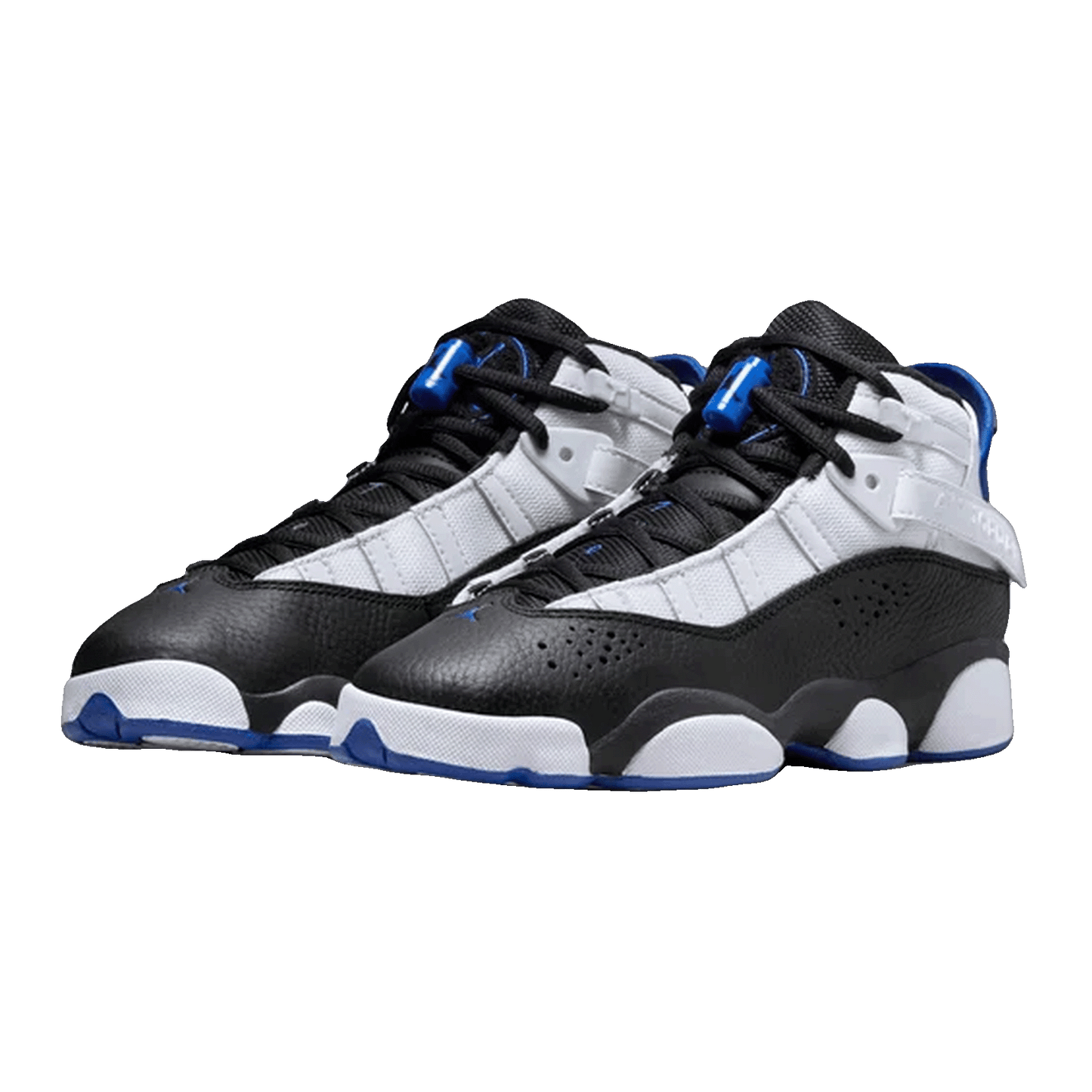 Nike Air Jordan 6 Rings White Black Game Royal (GS) Side 323419-142