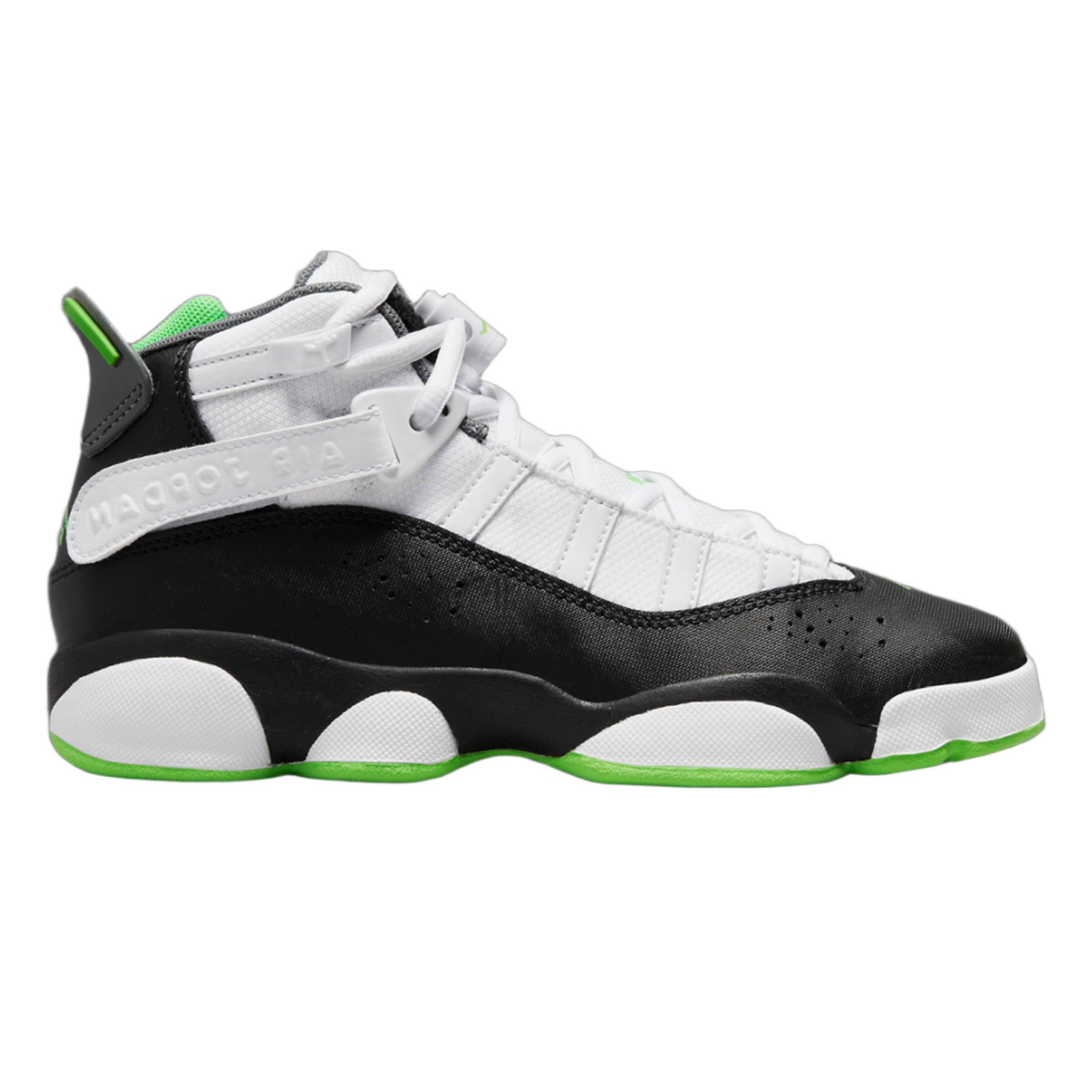 jordan 6 rings black and green