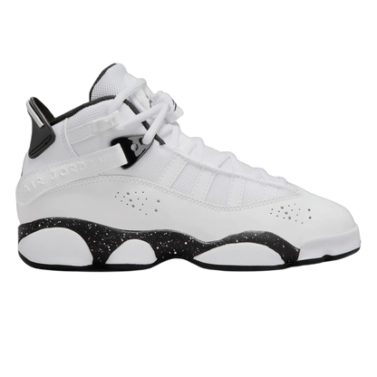 Nike Air Jordan 6 Rings White Black (GS) 323419-111