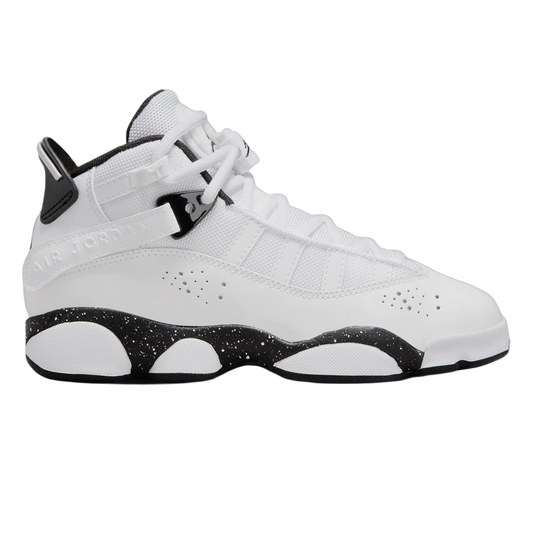 Nike Air Jordan 6 Rings White Black (GS) 323419-111