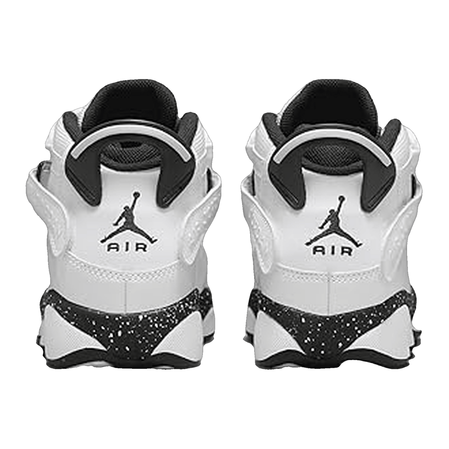 Nike Air Jordan 6 Rings White Black (GS) Back 323419-111