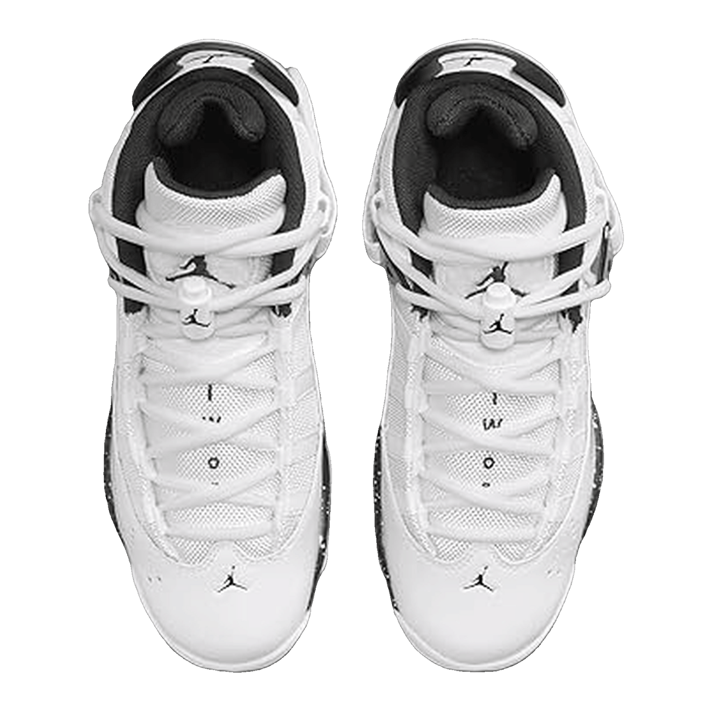 Nike Air Jordan 6 Rings White Black (GS) Oben