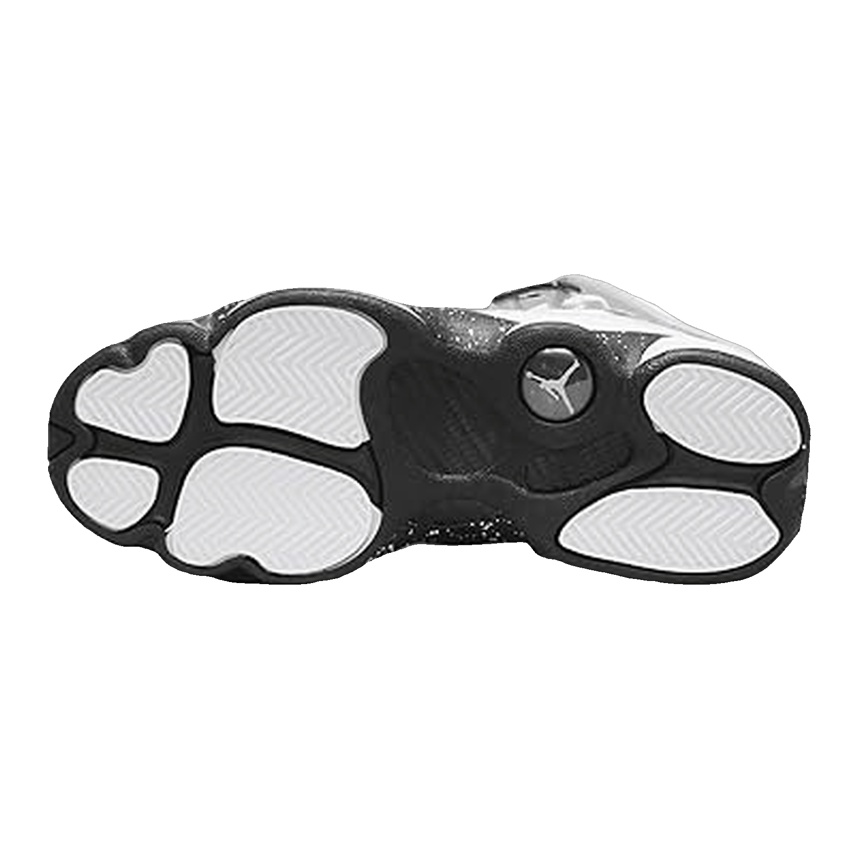 Nike Air Jordan 6 Rings White Black (GS) Sohle