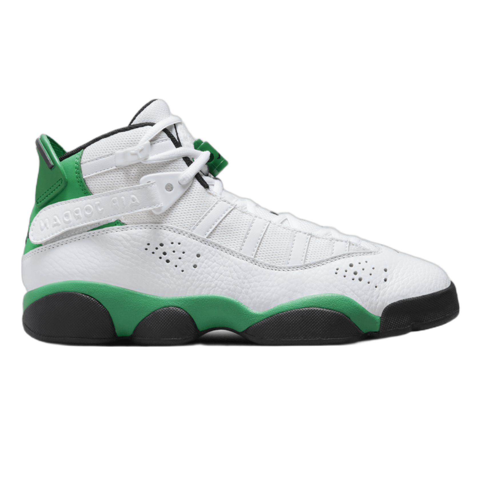 Nike Air Jordan 6 Rings White Black Lucky Green (GS) 323419-131