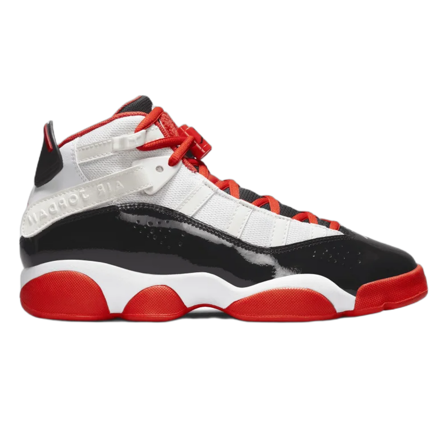 Nike Air Jordan 6 Rings White Black Team Orange (GS) DV1345-108