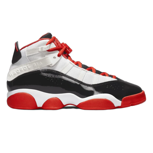 Nike Air Jordan 6 Rings White Black Team Orange (GS) DV1345-108