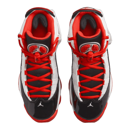 Nike Air Jordan 6 Rings White Black Team Orange (GS) Oben DV1345-108