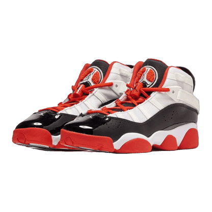 Nike Air Jordan 6 Rings White Black Team Orange (GS) Side DV1345-108