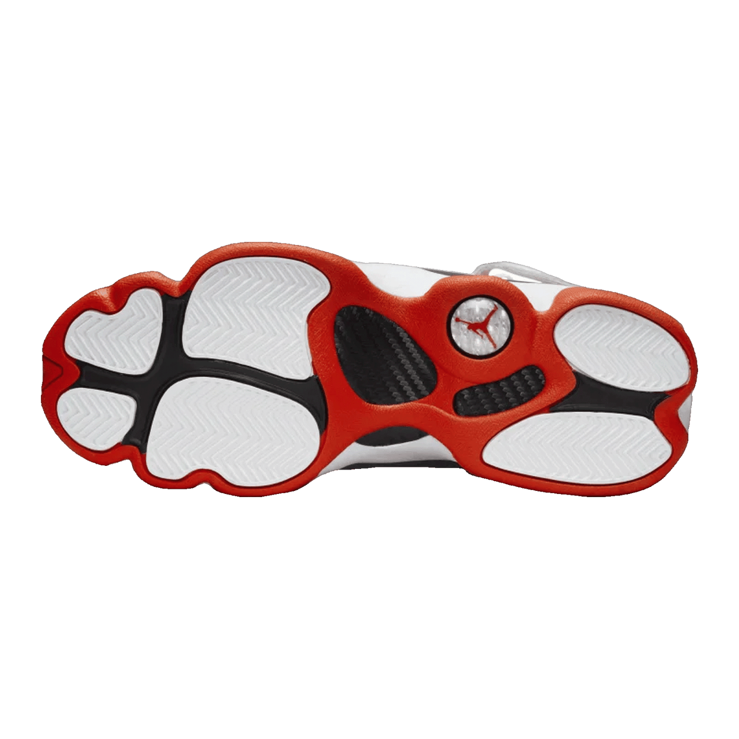 Nike Air Jordan 6 Rings White Black Team Orange (GS) Sohle DV1345-108