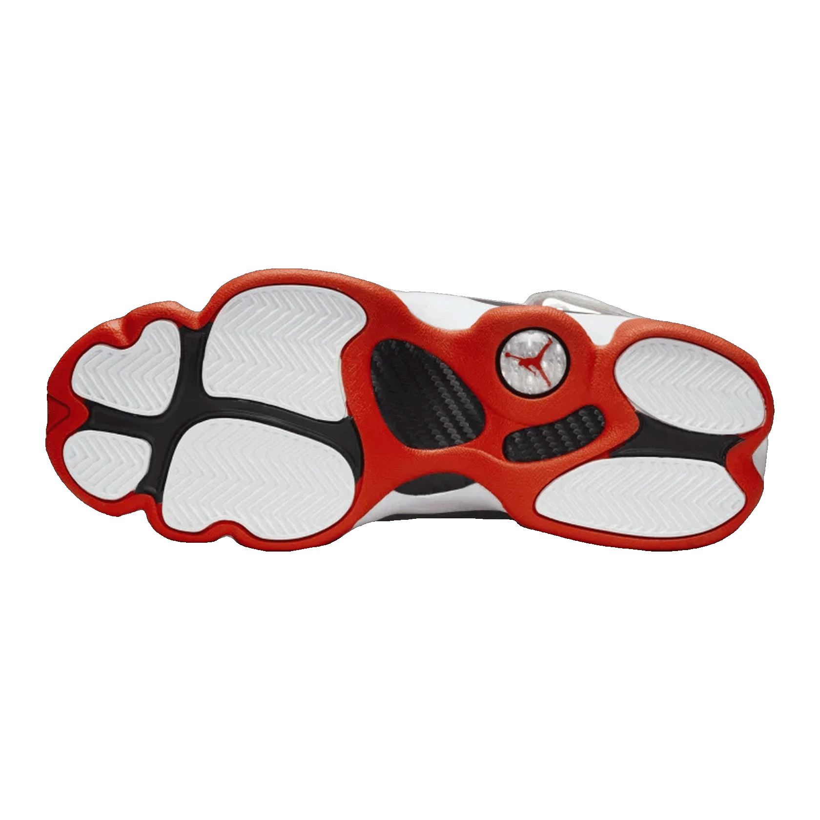 Nike Air Jordan 6 Rings White Black Team Orange (GS) Sohle DV1345-108