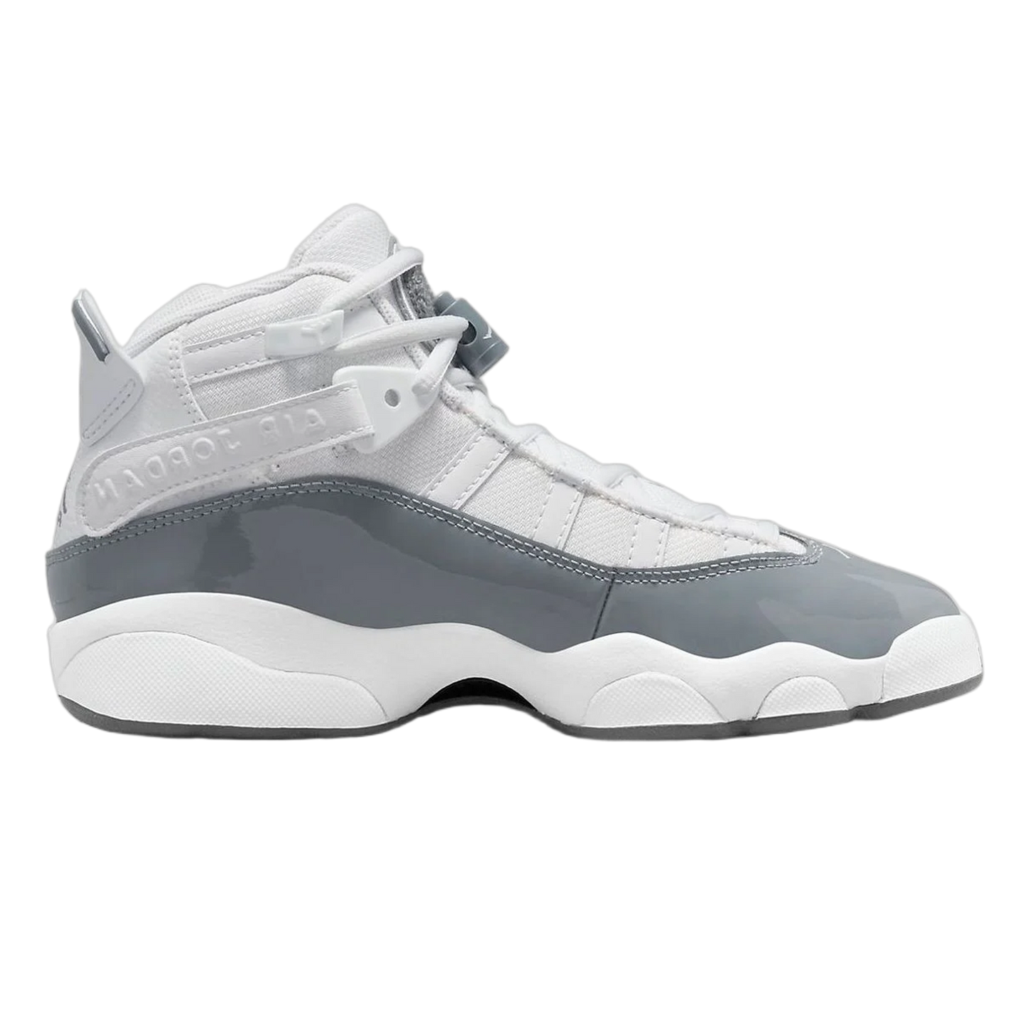 Nike Air Jordan 6 Rings White Cool Grey (GS) 323419-121