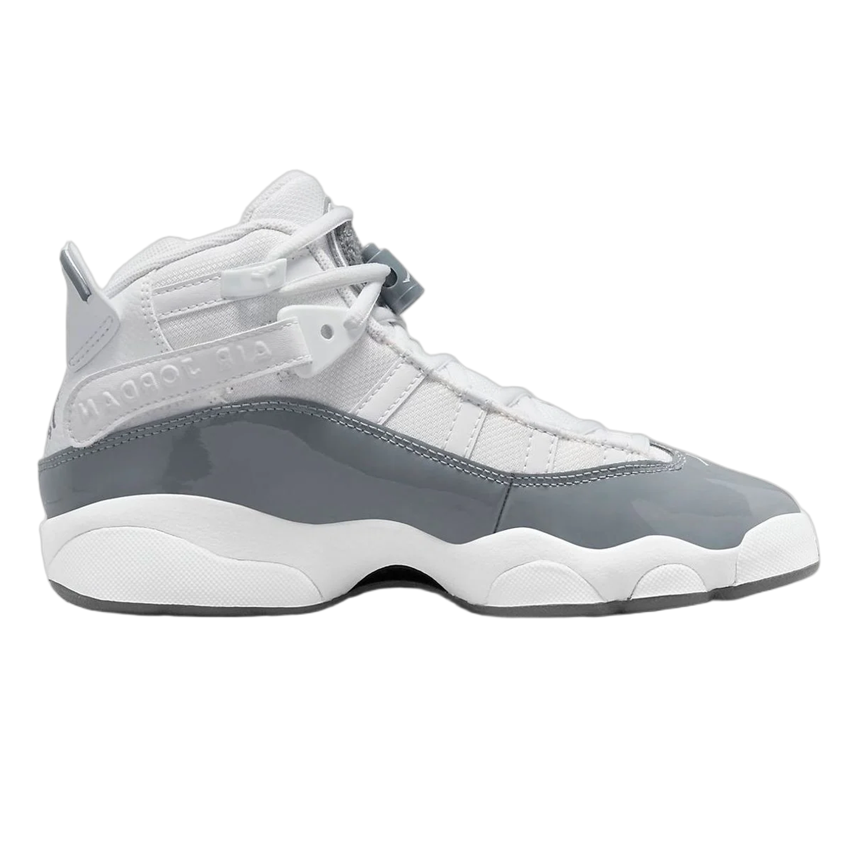 Nike Air Jordan 6 Rings White Cool Grey (GS) 323419-121