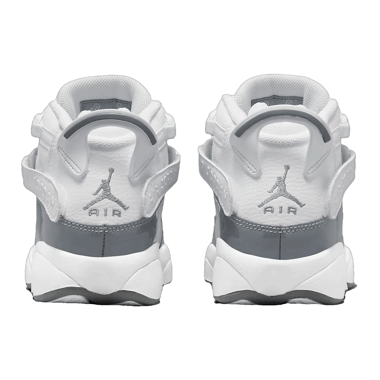 Nike Air Jordan 6 Rings White Cool Grey (GS) Back 323419-121