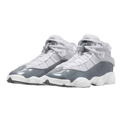 Nike Air Jordan 6 Rings White Cool Grey (GS) Side 323419-121
