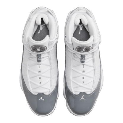 Nike Air Jordan 6 Rings White Cool Grey Oben 322992-121