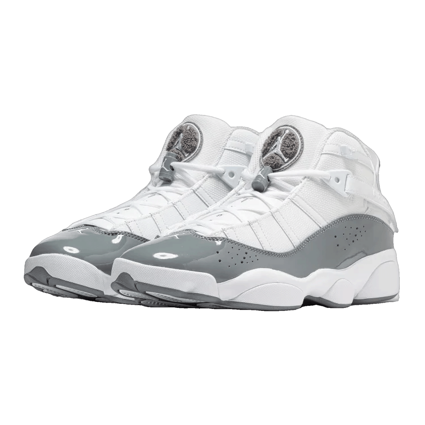Nike Air Jordan 6 Rings White Cool Grey Side 322992-121