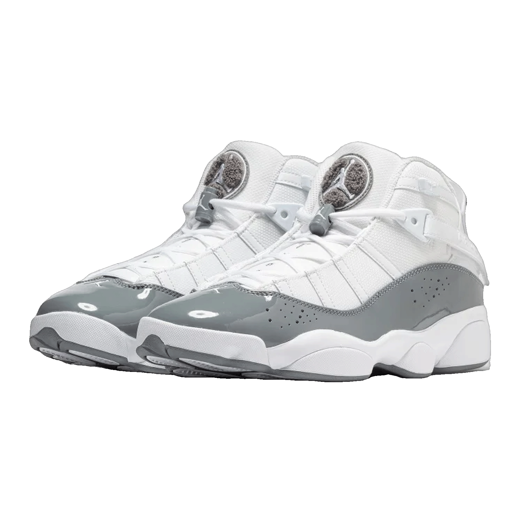 Nike Air Jordan 6 Rings White Cool Grey Side 322992-121