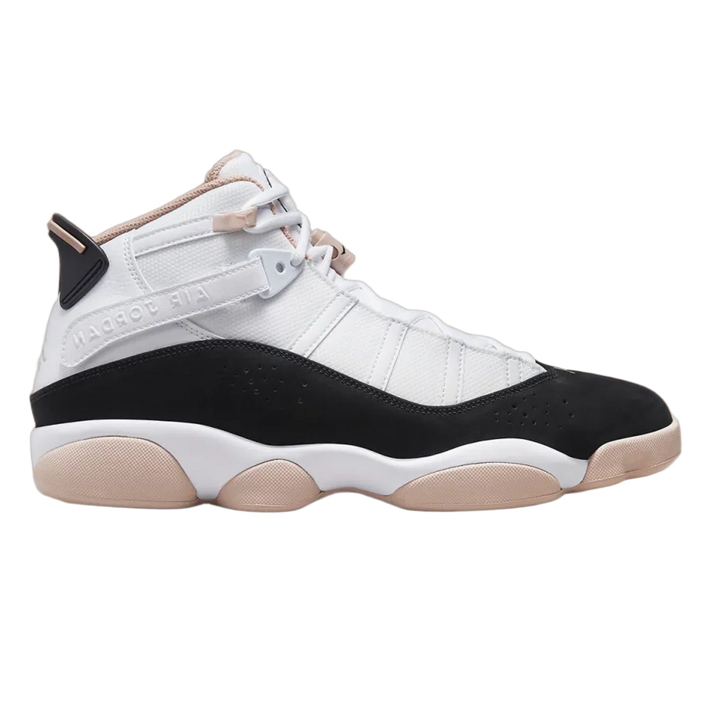 Nike Air Jordan 6 Rings White Fossil Stone Black 322992-112