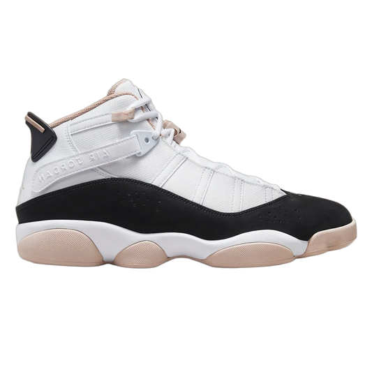 Nike Air Jordan 6 Rings White Fossil Stone Black 322992-112