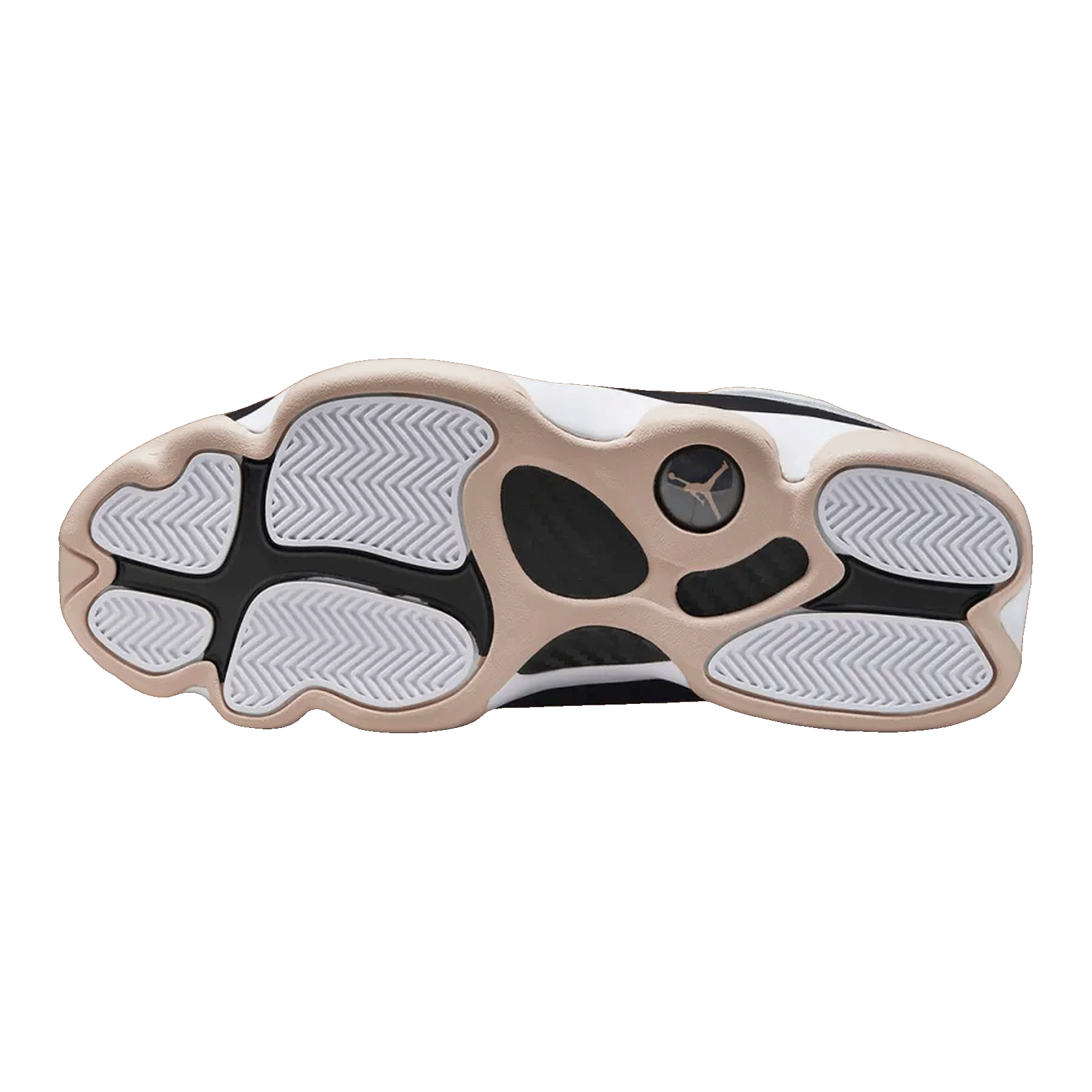 Nike Air Jordan 6 Rings White Fossil Stone Black Sohle 322992-112