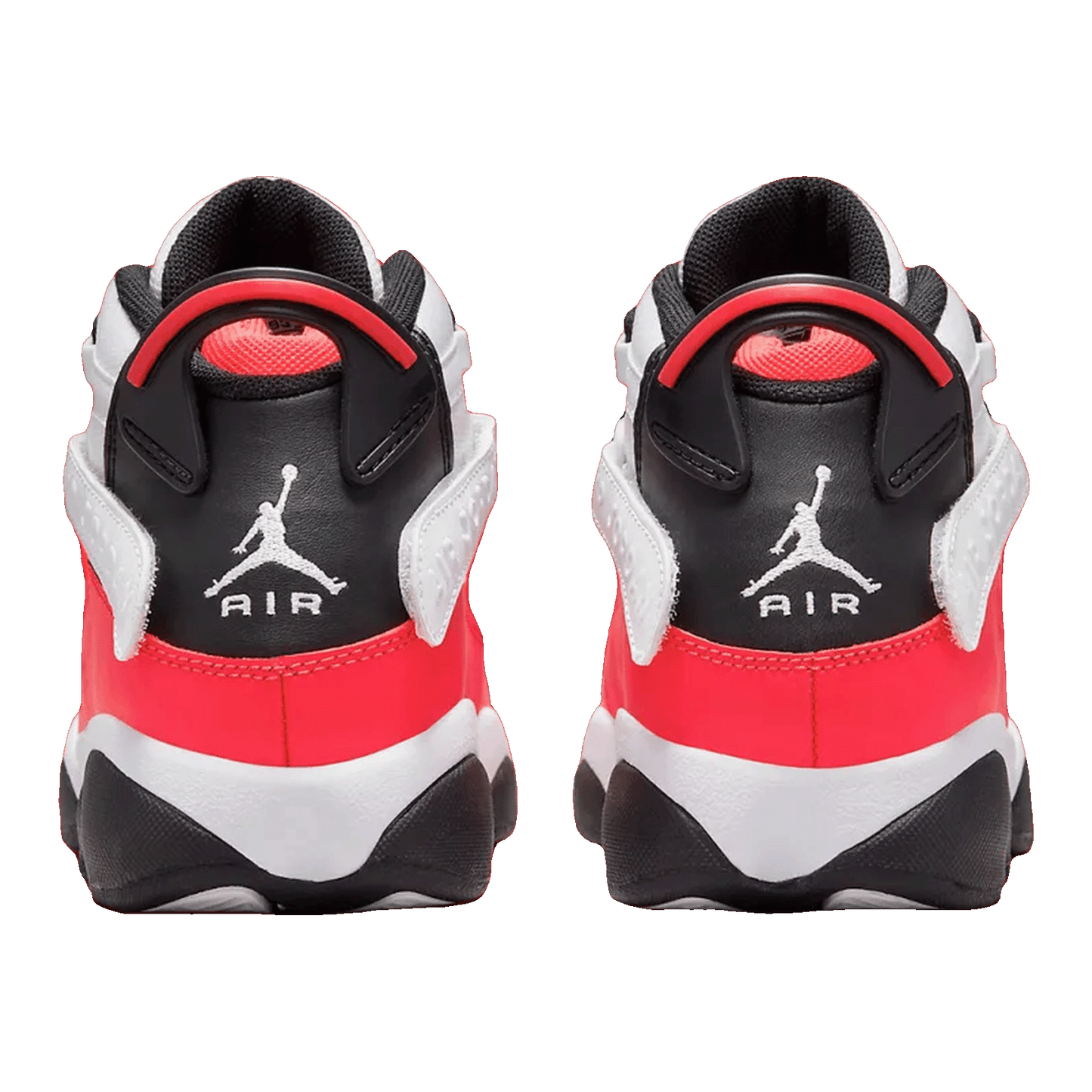 Nike Air Jordan 6 Rings White Infrared 23 Black (GS) Back 323419-106