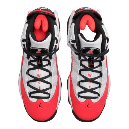 Nike Air Jordan 6 Rings White Infrared 23 Black (GS) Oben