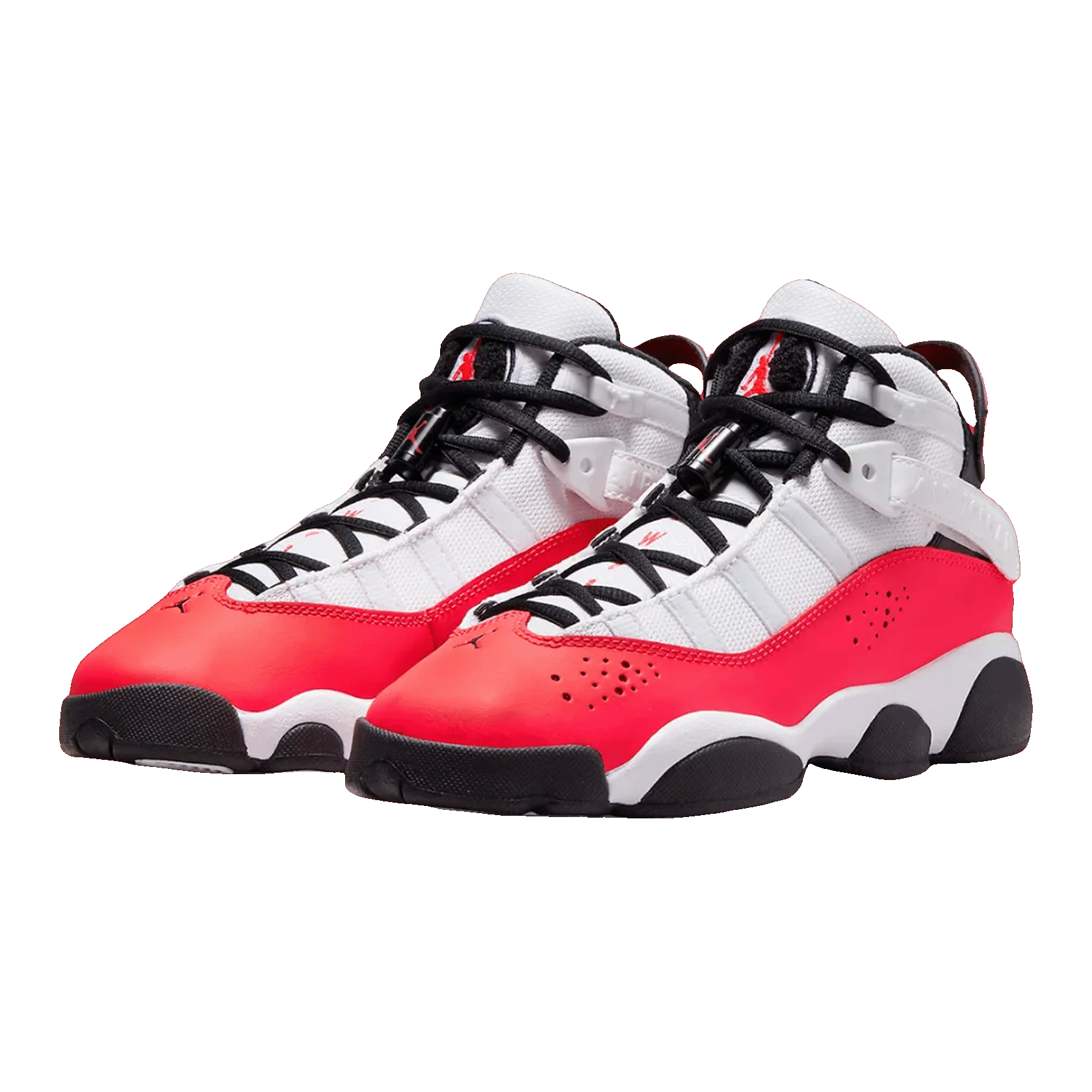 Nike Air Jordan 6 Rings White Infrared 23 Black (GS) Side 323419-106