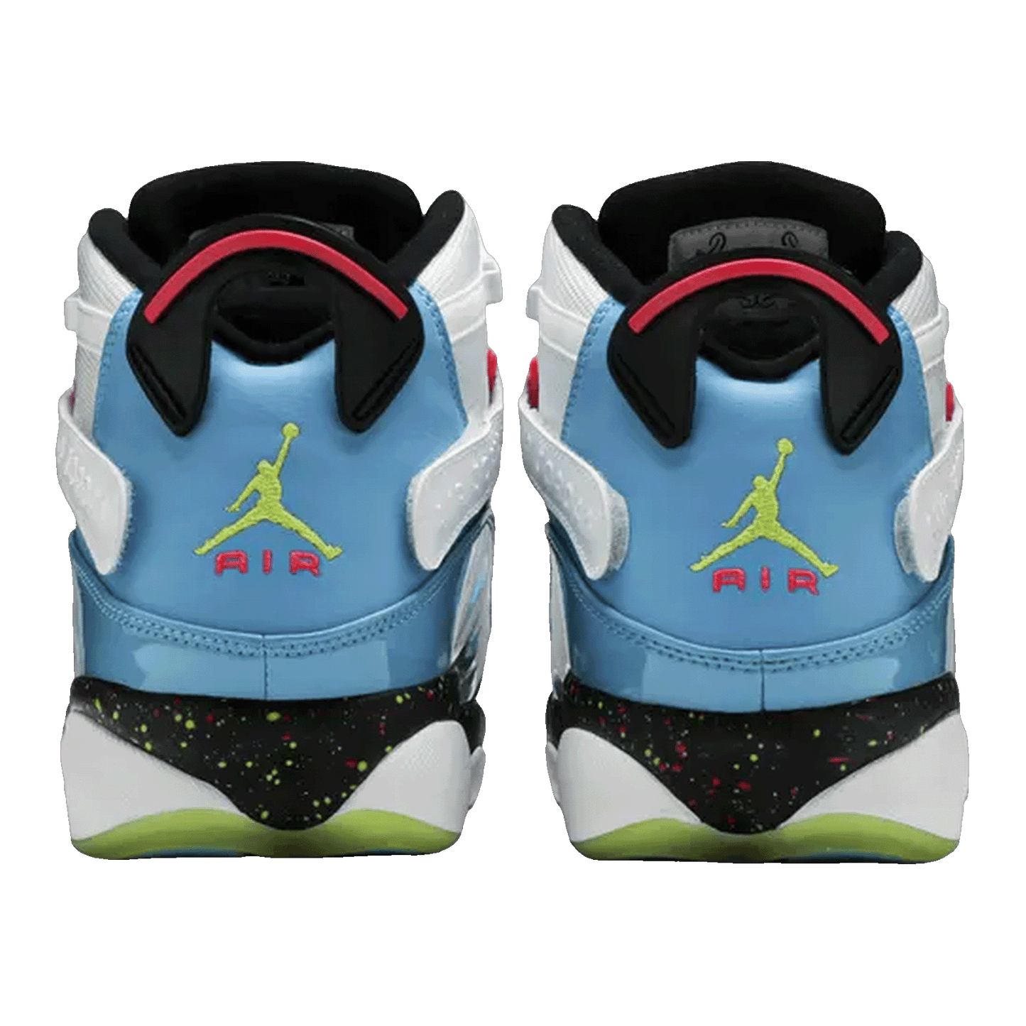 Nike Air Jordan 6 Rings White Light Blue Fury Cyber Back CK0018-100