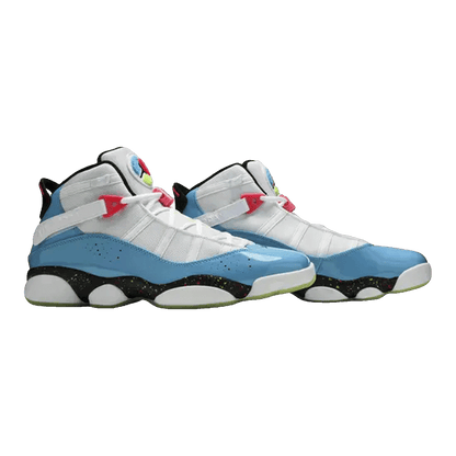 Nike Air Jordan 6 Rings White Light Blue Fury Cyber Side CK0018-100