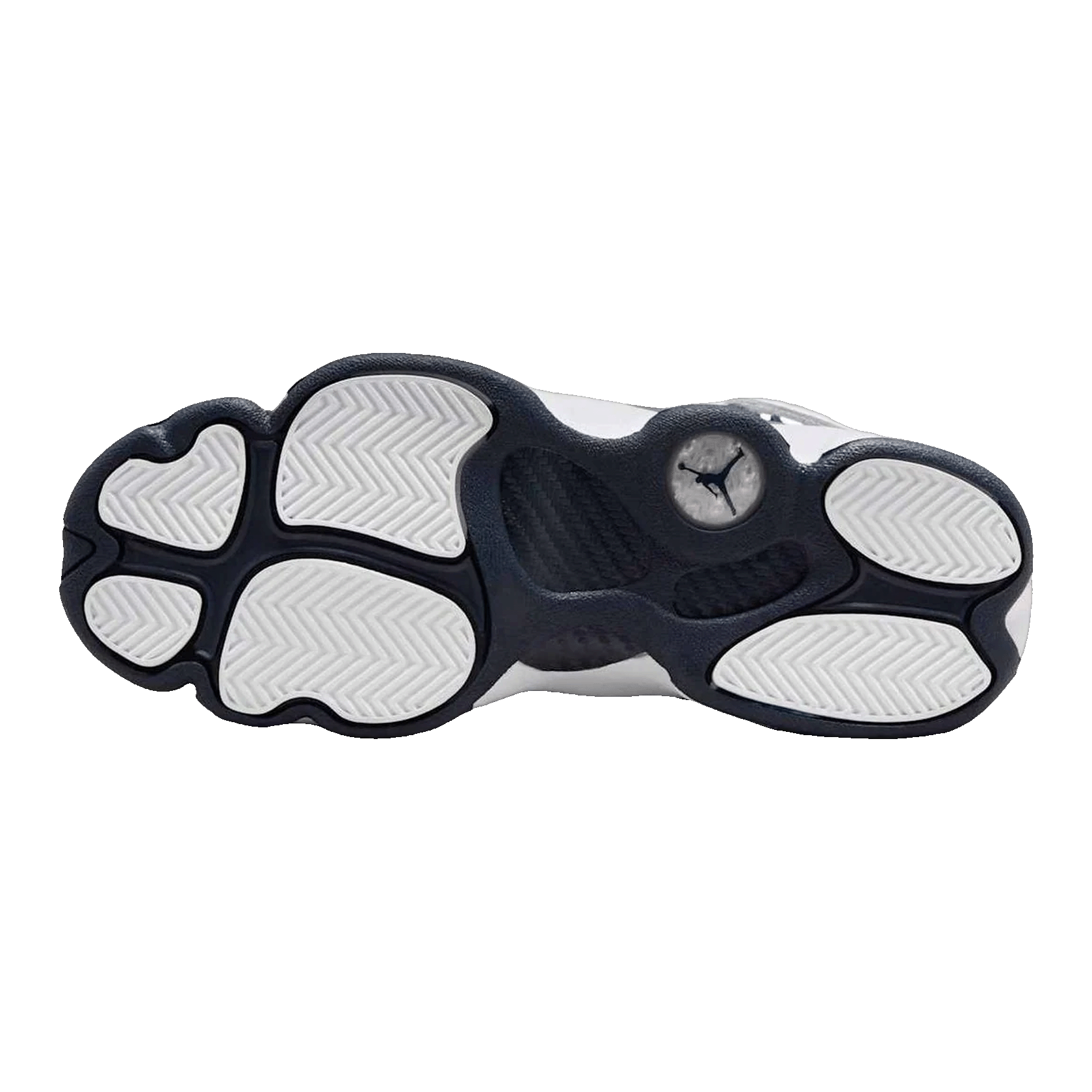 Nike Air Jordan 6 Rings White Midnight Navy (GS) Sohle 323419-124