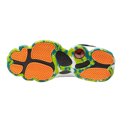 Nike Air Jordan 6 Rings White Neon Green (GS) Sohle 323399-038