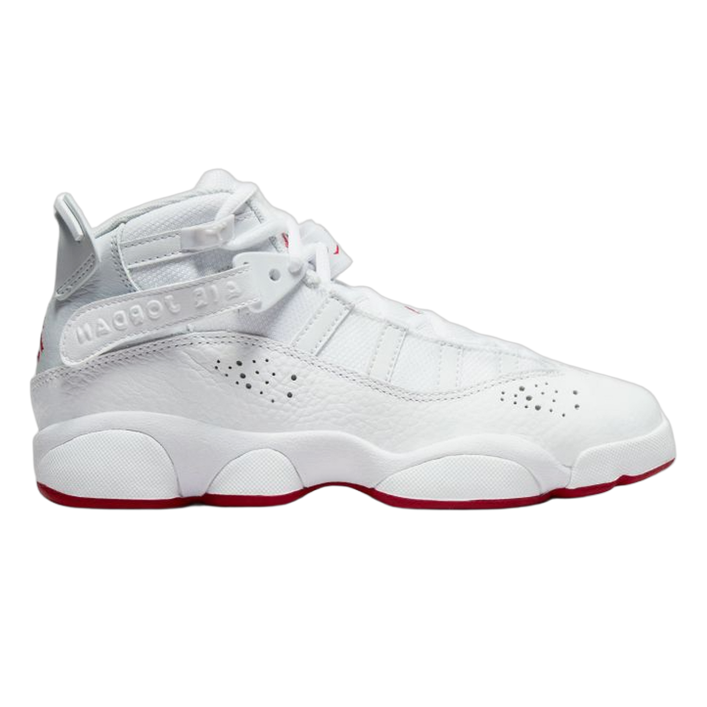 Nike Air Jordan 6 Rings White Red Sole 323419-116