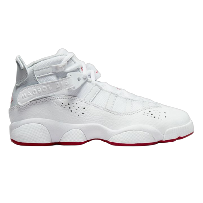 Nike Air Jordan 6 Rings White Red Sole 323419-116