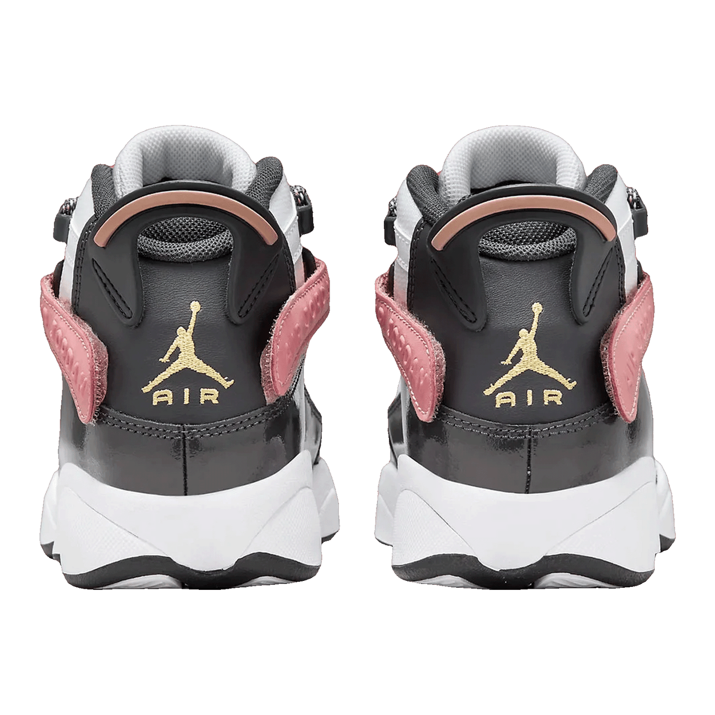 Nike Air Jordan 6 Rings White Red Stardust Vapor Green Anthracite (GS) Back DV3178-101