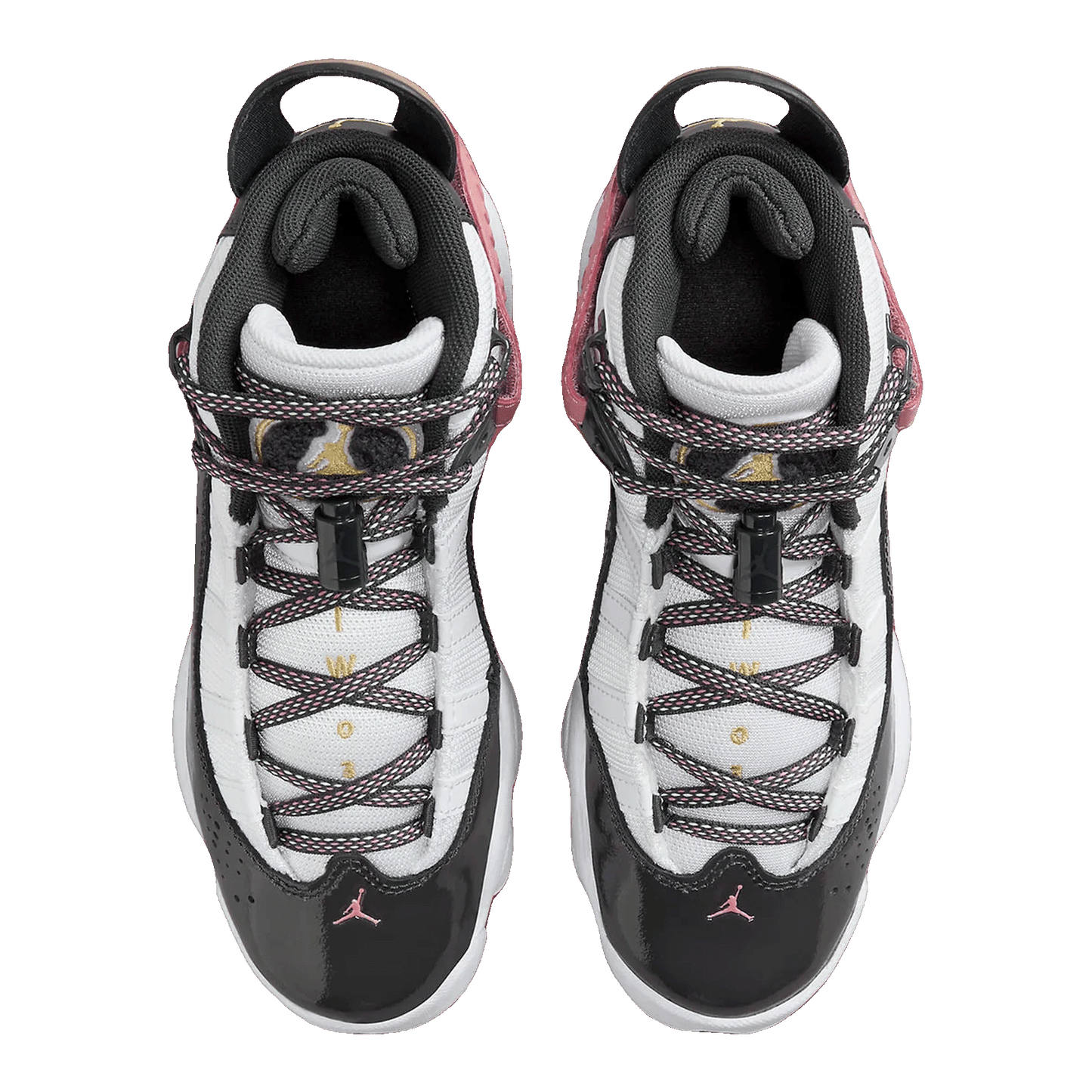 Nike Air Jordan 6 Rings White Red Stardust Vapor Green Anthracite (GS) Oben DV3178-101