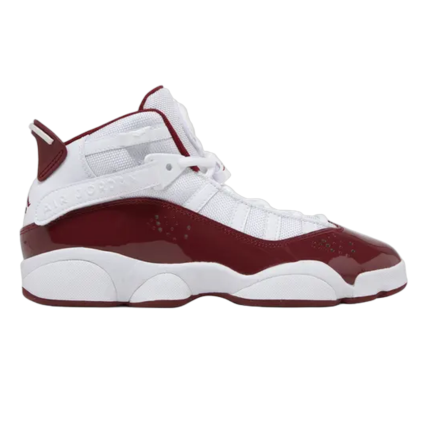 Nike Air Jordan 6 Rings White Team Red (GS) 323419-165