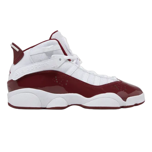 Nike Air Jordan 6 Rings White Team Red (GS) 323419-165