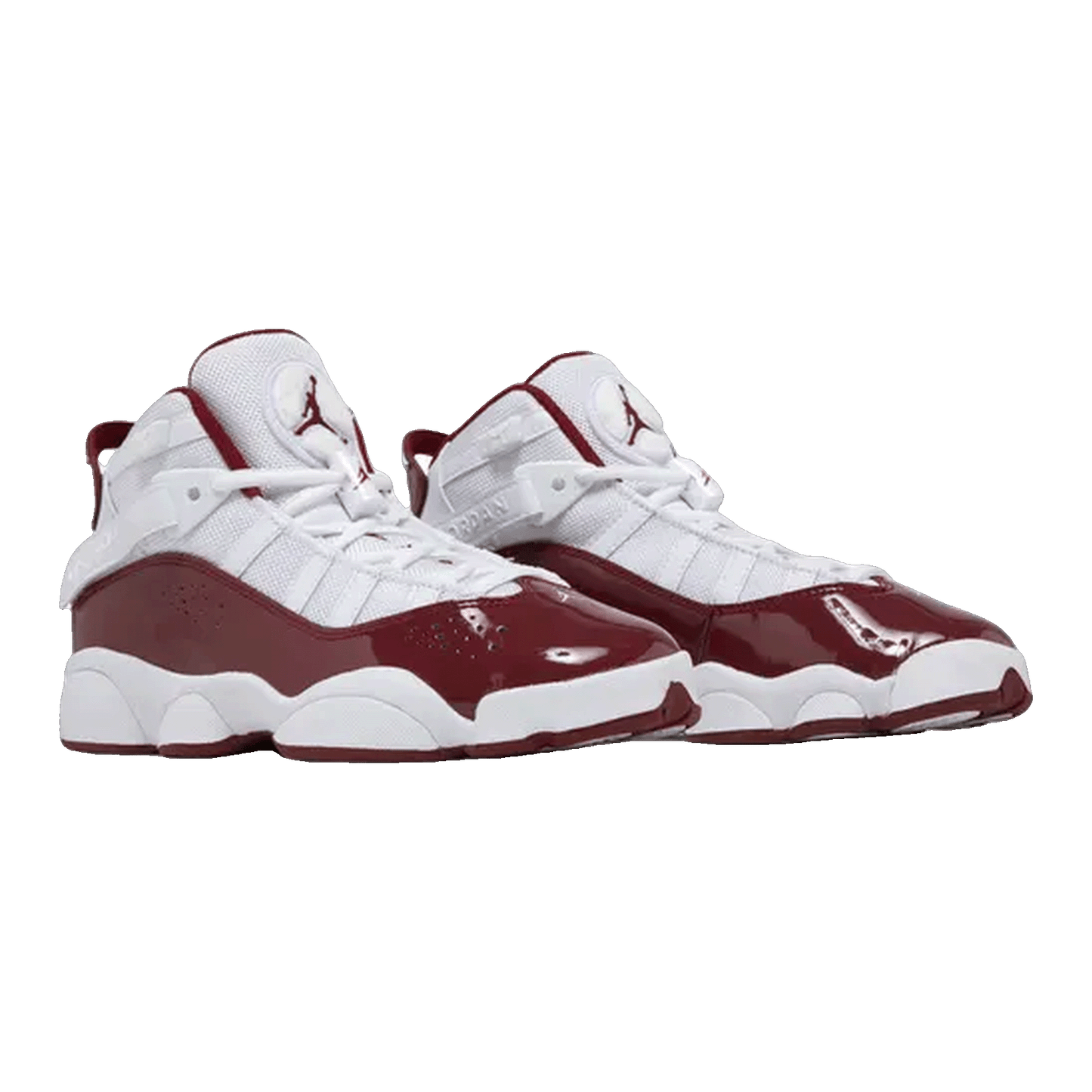 Nike Air Jordan 6 Rings White Team Red (GS) Side 323419-165