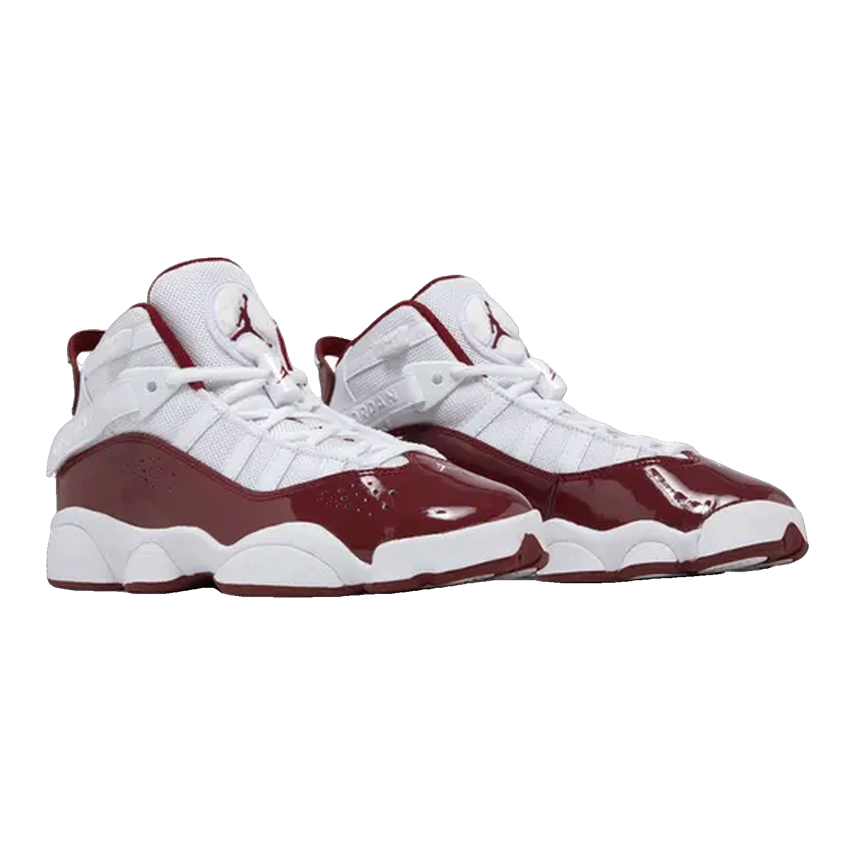 Nike Air Jordan 6 Rings White Team Red (GS) Side 323419-165