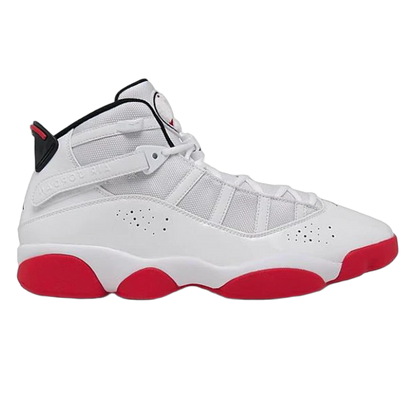 Nike Air Jordan 6 Rings White University Red Black 322992-160