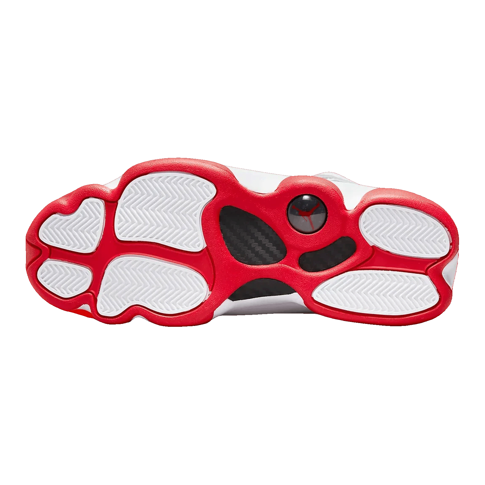 Nike Air Jordan 6 Rings White University Red Black Sohle 322992-160