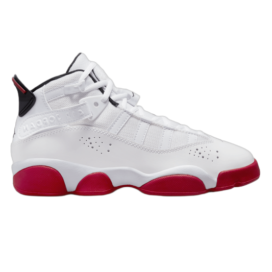 Nike Air Jordan 6 Rings White University Red (GS) 323419-160