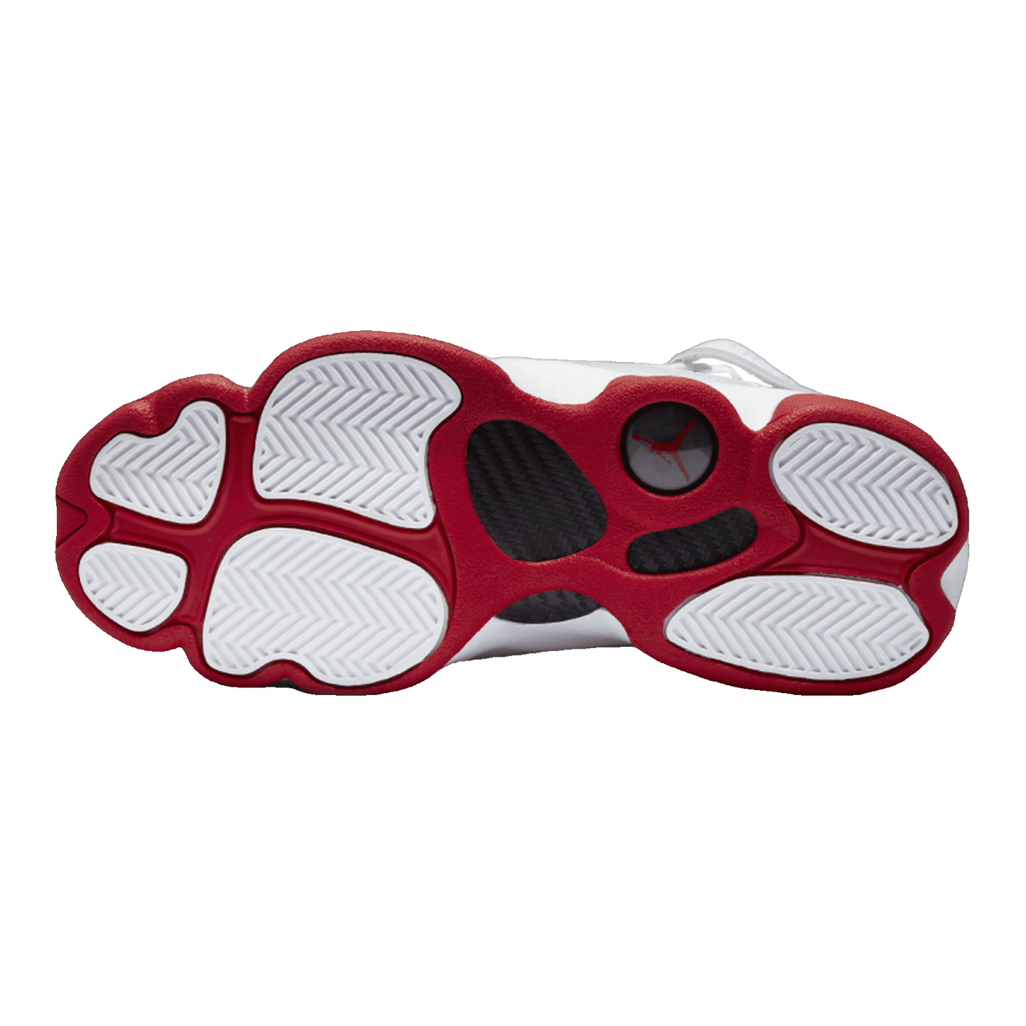 Nike Air Jordan 6 Rings White University Red (GS) Sohle 323419-160