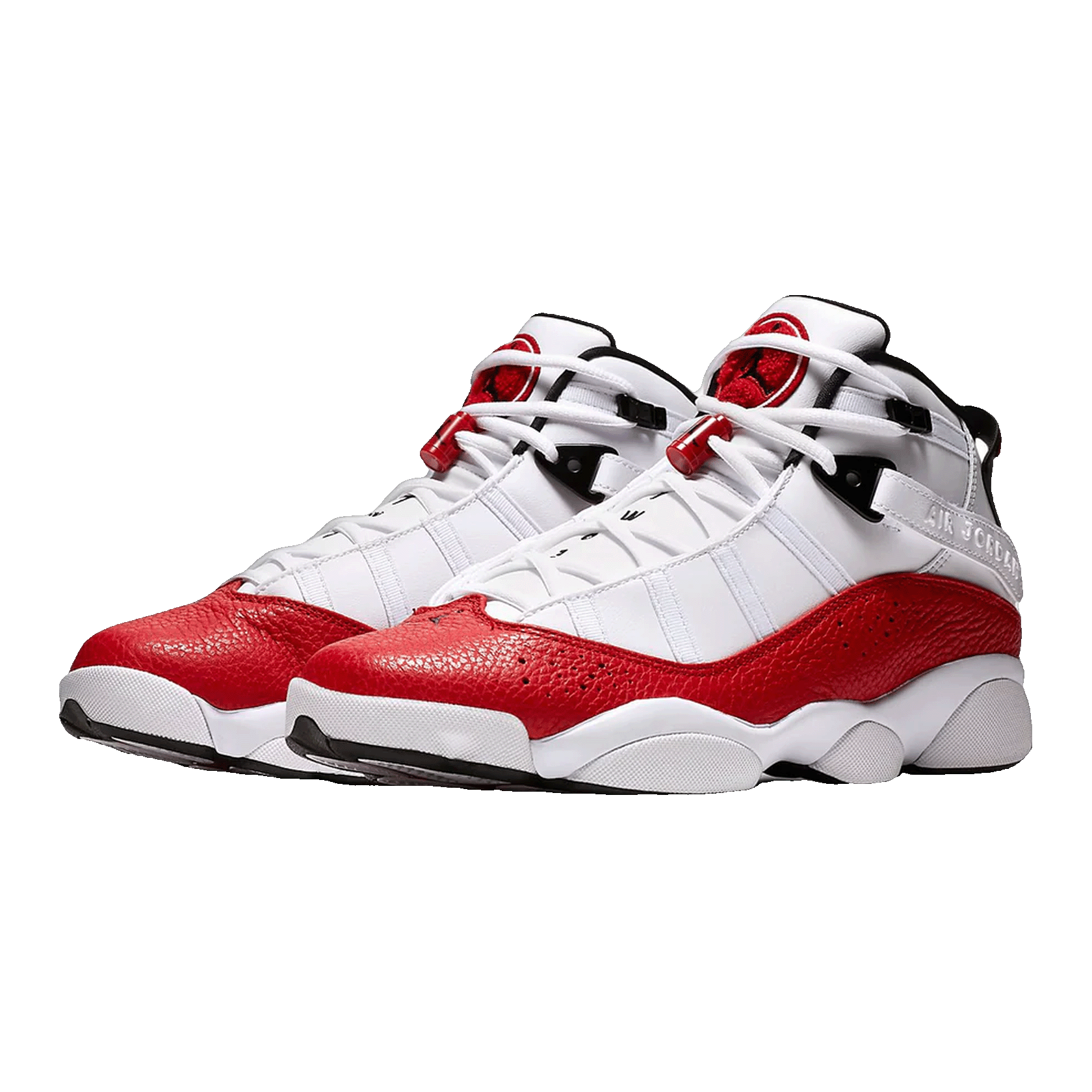 Nike Air Jordan 6 Rings White University Red Side 322992-120