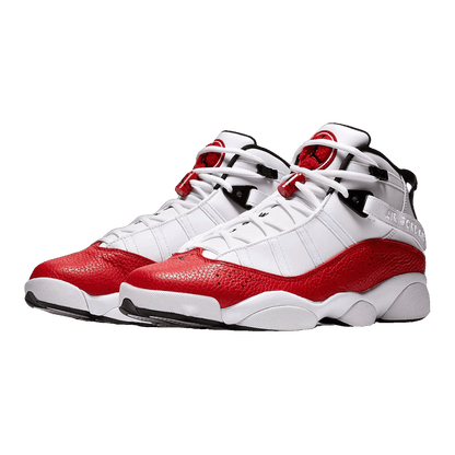 Nike Air Jordan 6 Rings White University Red Side 322992-120
