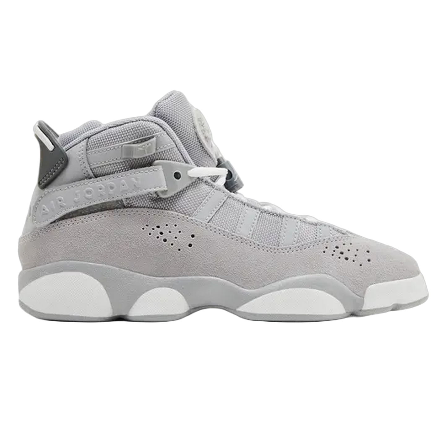 Nike Air Jordan 6 Rings Wolf Grey White Cool Grey (GS) 323419-009