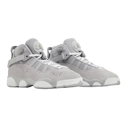 Nike Air Jordan 6 Rings Wolf Grey White Cool Grey (GS) Side 323419-009