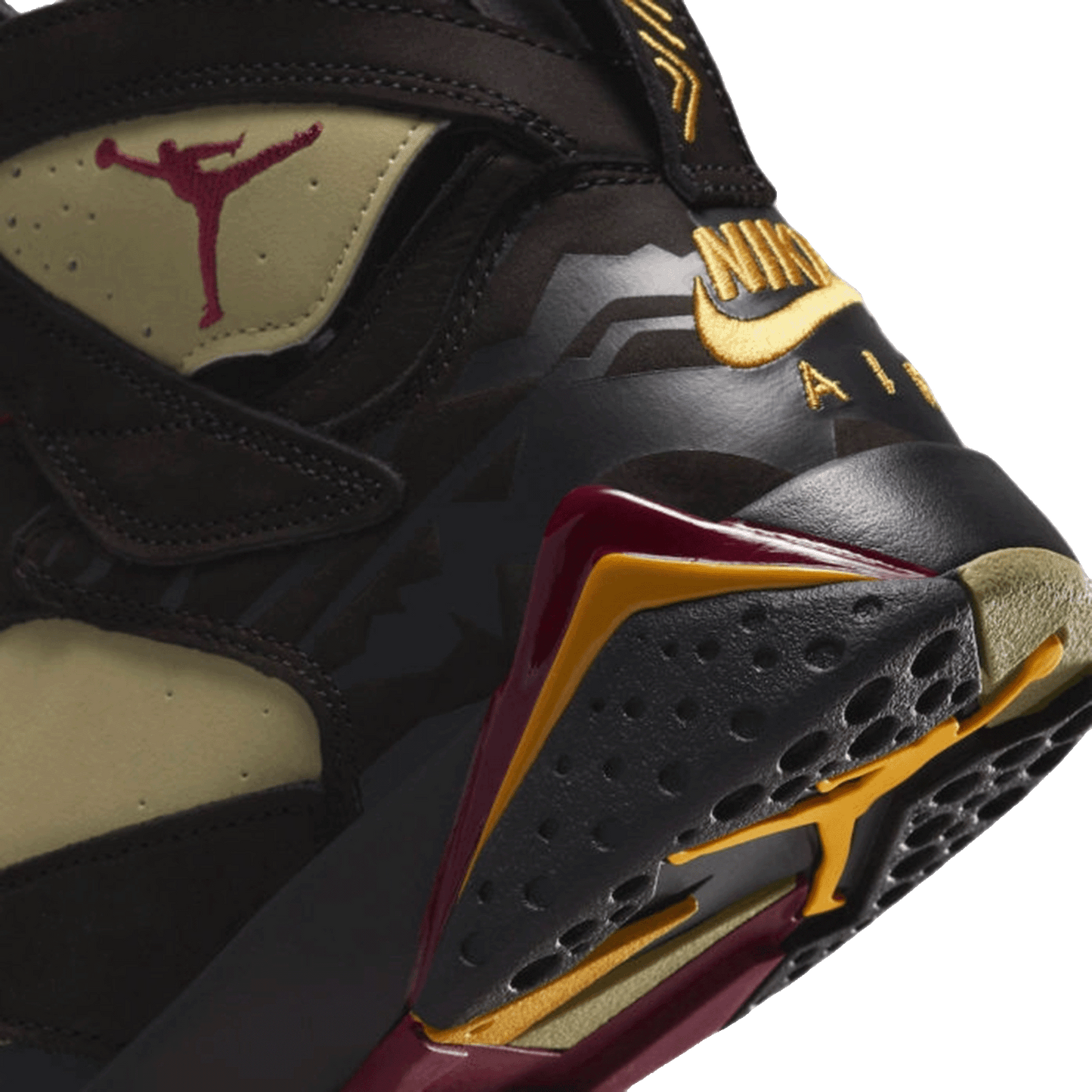 Nike Air Jordan 7 Retro Black Olive Back 2